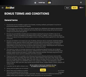 Bonuses And Promotions